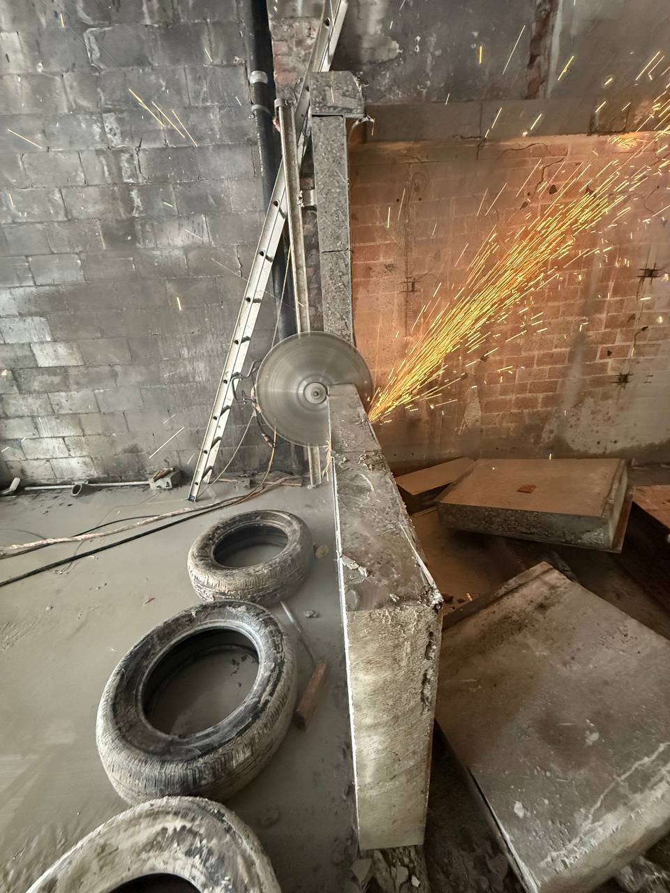 bank vault demolition